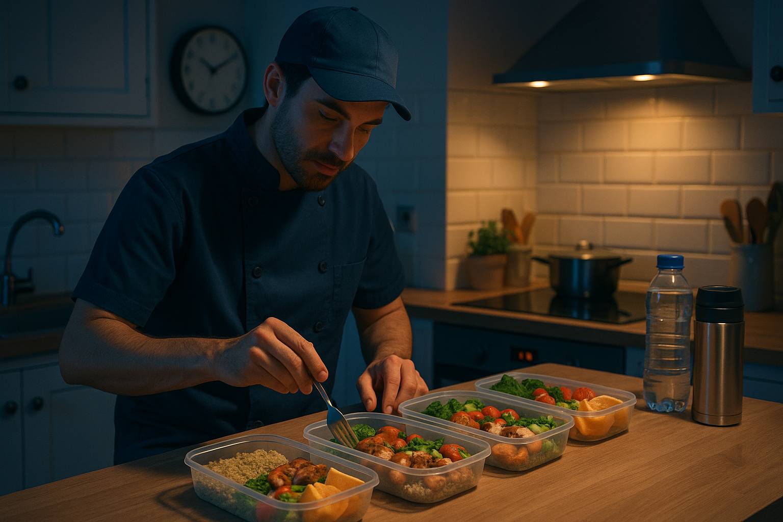 Cómo equilibrar tus comidas si trabajas de noche