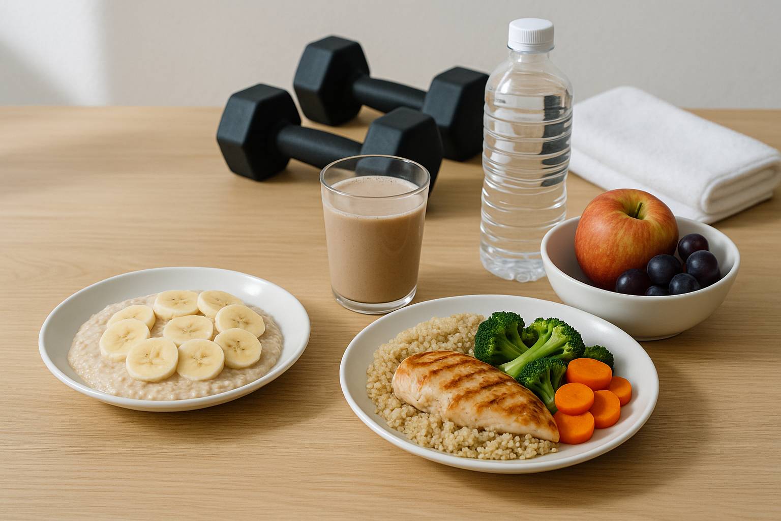 Qué comer antes y después de hacer ejercicio según tu objetivo