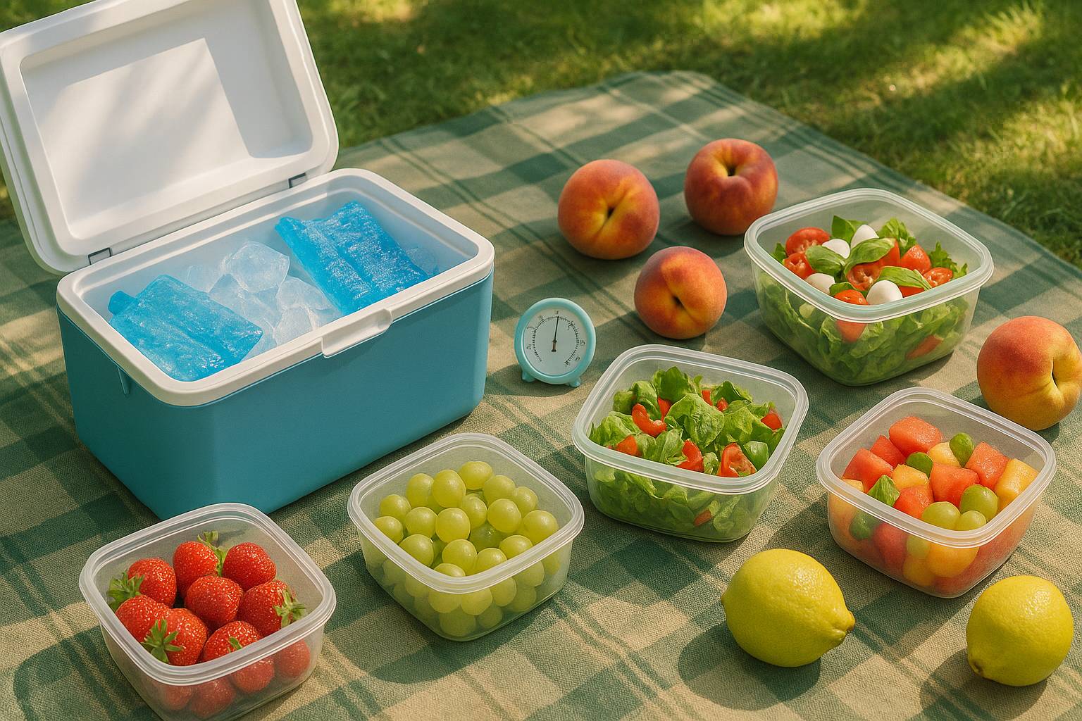 Tips para mantener tus comidas frescas durante el verano